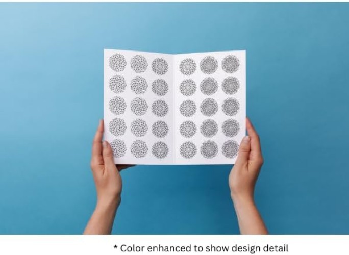 30-Pack Reflective Window Decals – Modern Dots for Bird Collision Prevention