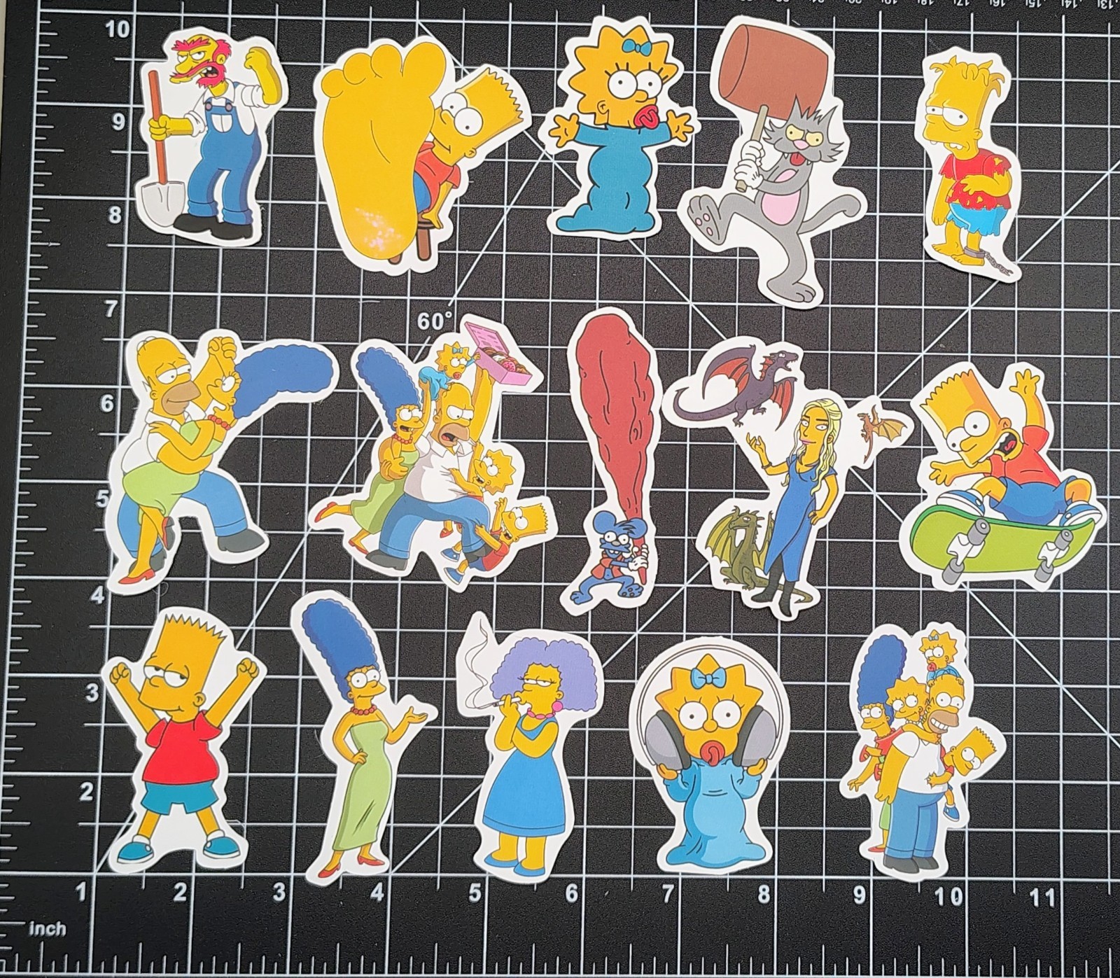 50pc Stickers Lot 90s Cartoon TV Animated Sitcom Vinyl Decals NEW – FREE SHIP
