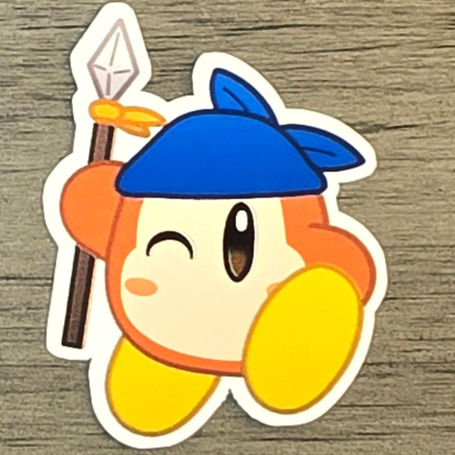 Custom Made Kirby Character Stickers (SELECT WHAT YOU'D LIKE)