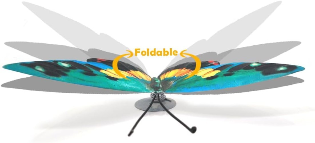 Lifelike 3D Metal Butterfly Wall Art Set – Perfect for Indoor and Outdoor Spaces