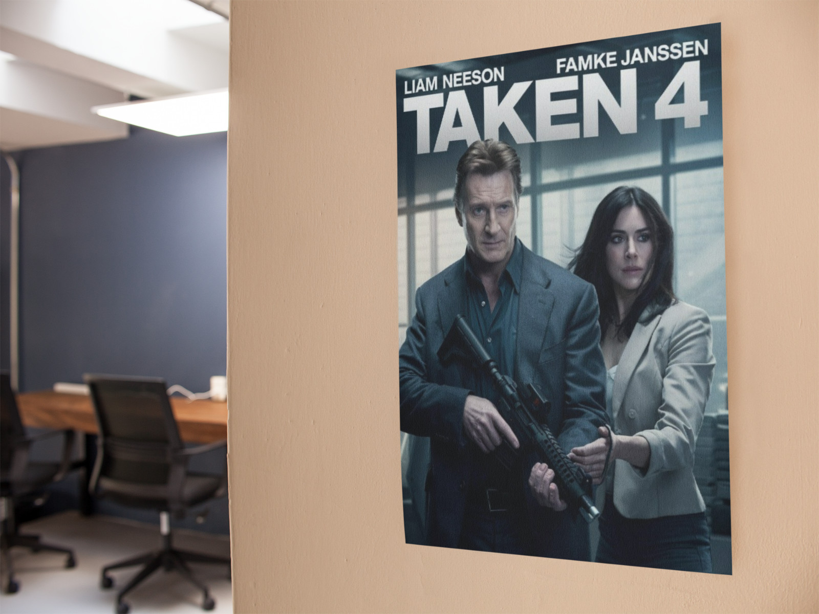 Action Thriller Movie Style Wall Vinyl Decal Poster Removable AdhesiveAction Thr