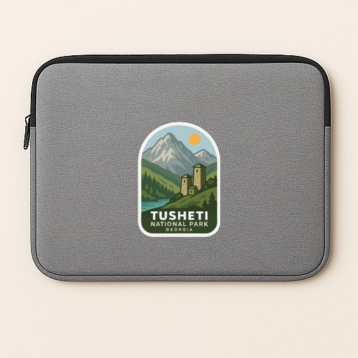 Tusheti Georgia Iron On Heat Transfer Vinyl HTV Die-Cut World National Parks
