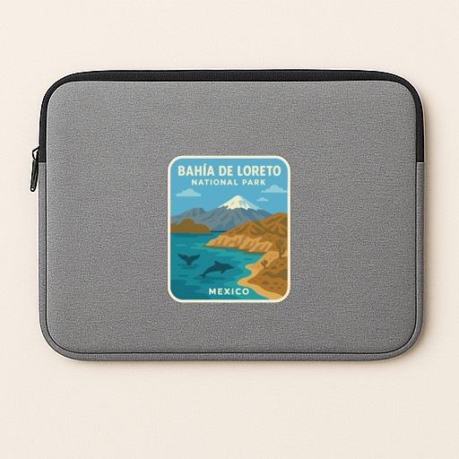 Bahía de Loreto Mexico Iron On Heat Transfer Vinyl HTV World National Parks