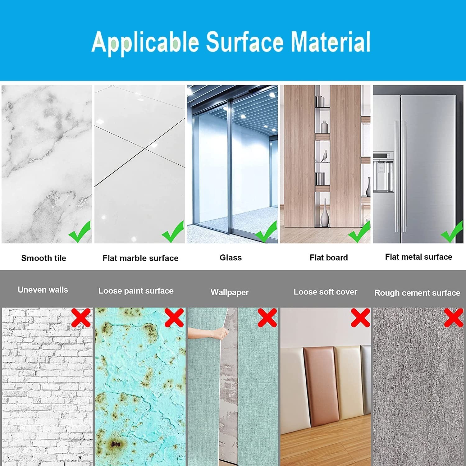 16"x12" Acrylic Mirror Sheet – Flexible Self-Adhesive Wall Decor, Non-Glass Tile