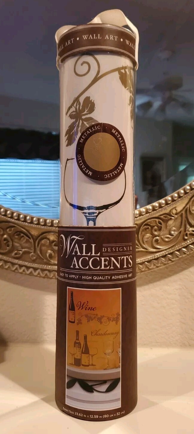 Designer Wall Accents "Wine Cellar" Adhesive Art