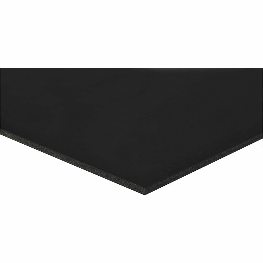 Pacon Fome-cor Foam Board – 22" X 28"187.40 Mil – Black (PAC5558)