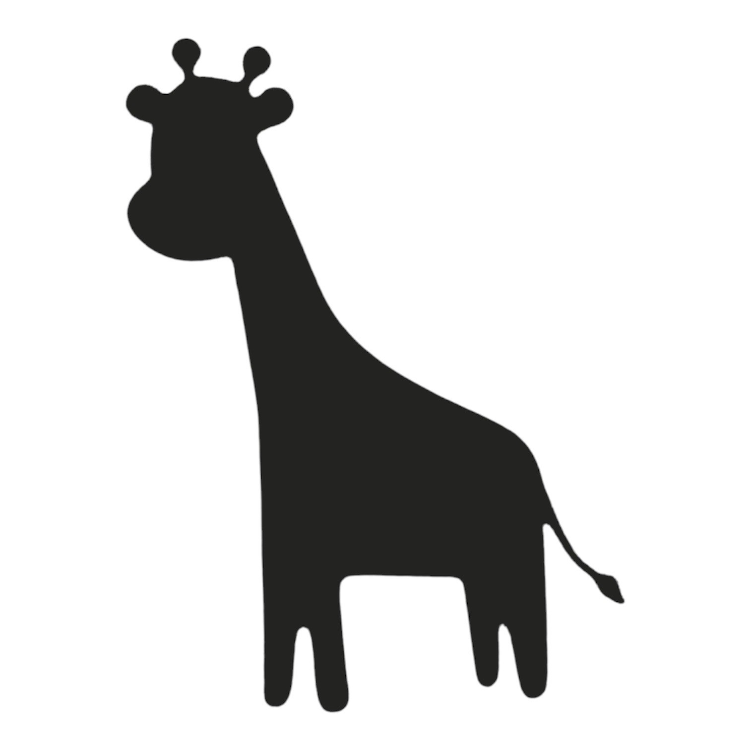 Baby Giraffe Decal for car Windows Laptops most Smooth Surfaces