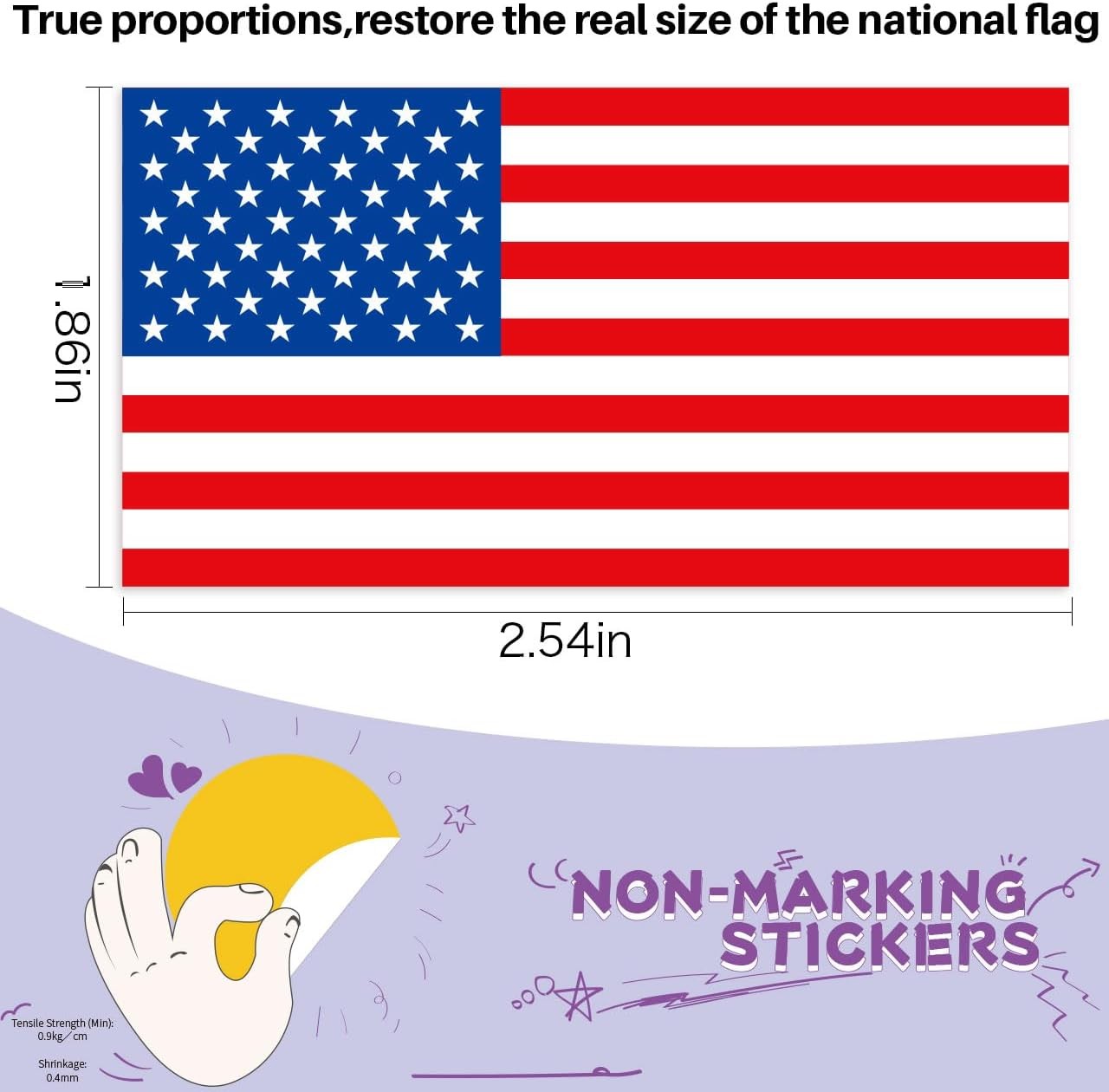 66 Pack Flags of The World Stickers – Premium Country Flag Stickers Set – Durabl
