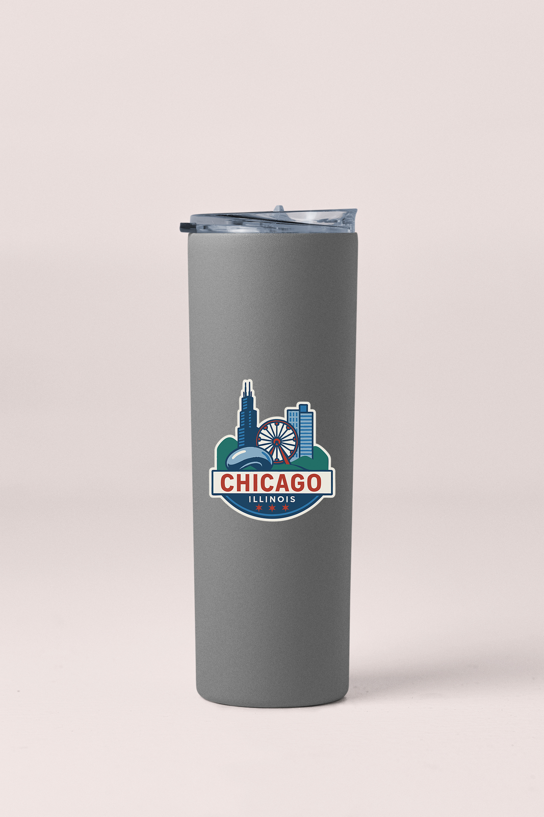 Chicago Sticker Decal Vinyl Die-Cut City Skyline Landmark Design