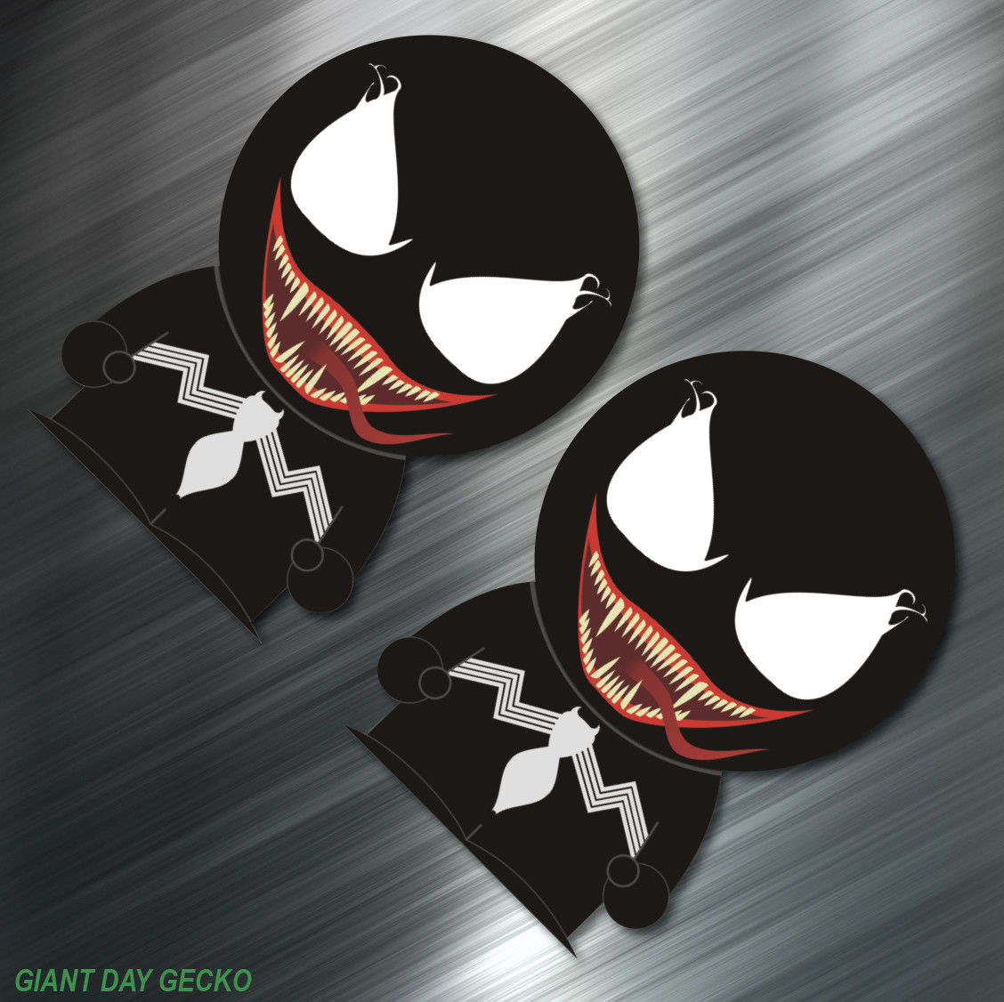 (2) TWO Spiderman Venom Southpark Vinyl Decal Sticker For Car Laptop Skateboard