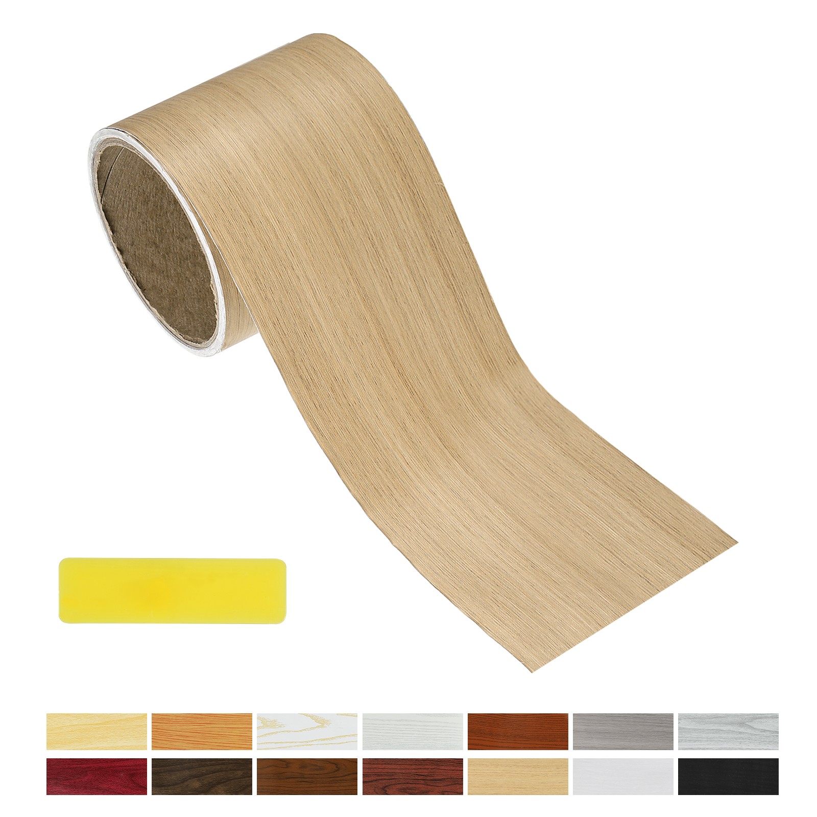 Wood Grain Repair Tape, 3.15 Inch x 16.4 ft Self Adhesive, Poplar
