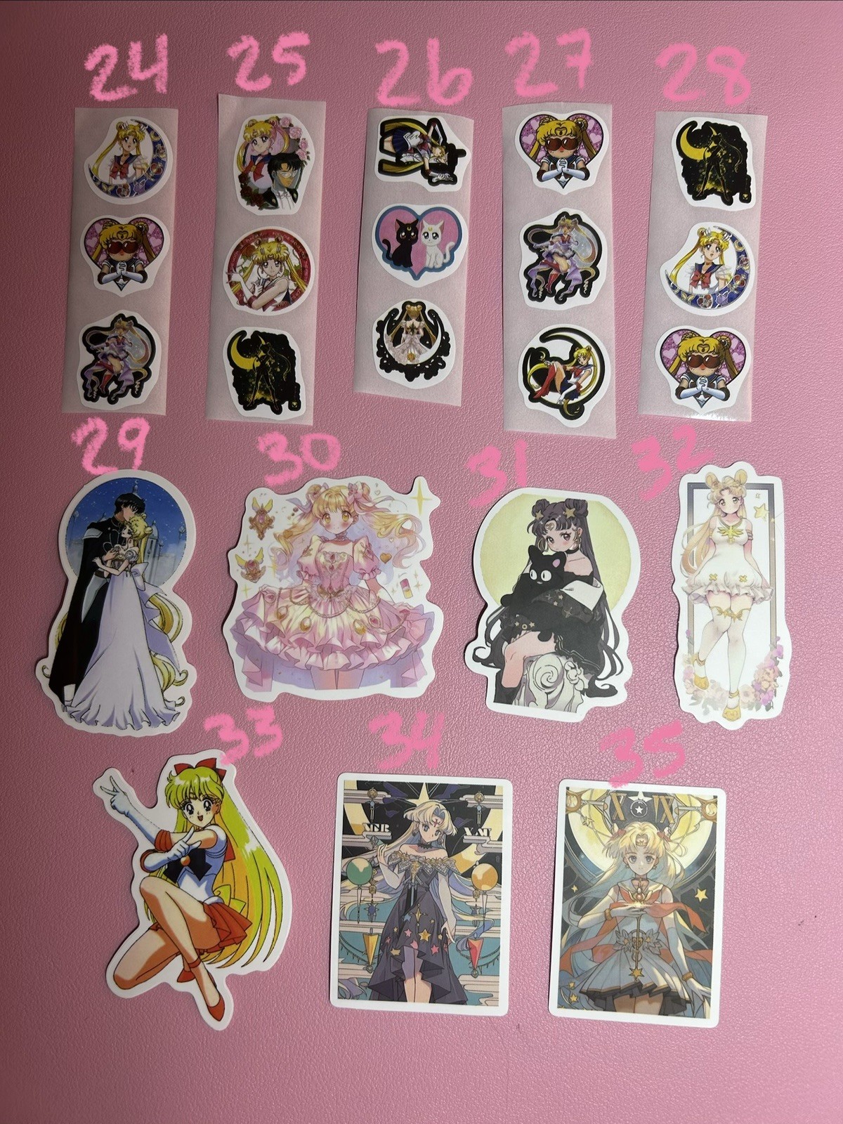 Sailor Moon And More Anime Stickers