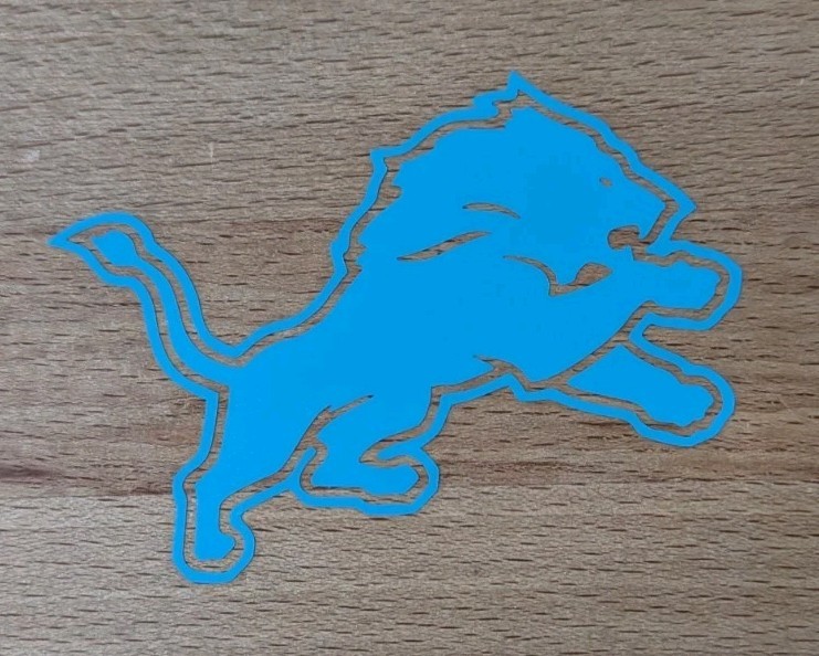 Detroit Lions vinyl decal
