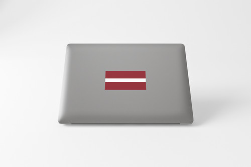 Latvia Flag Sticker Decal