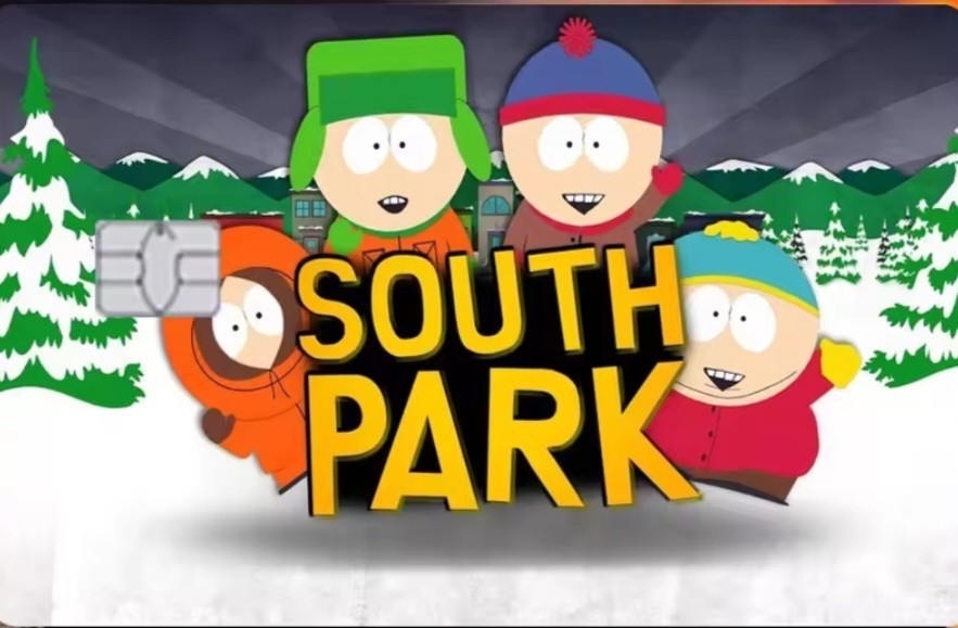 South Park Credit Debit Card Sticker Skin Small Chip Free Shipping