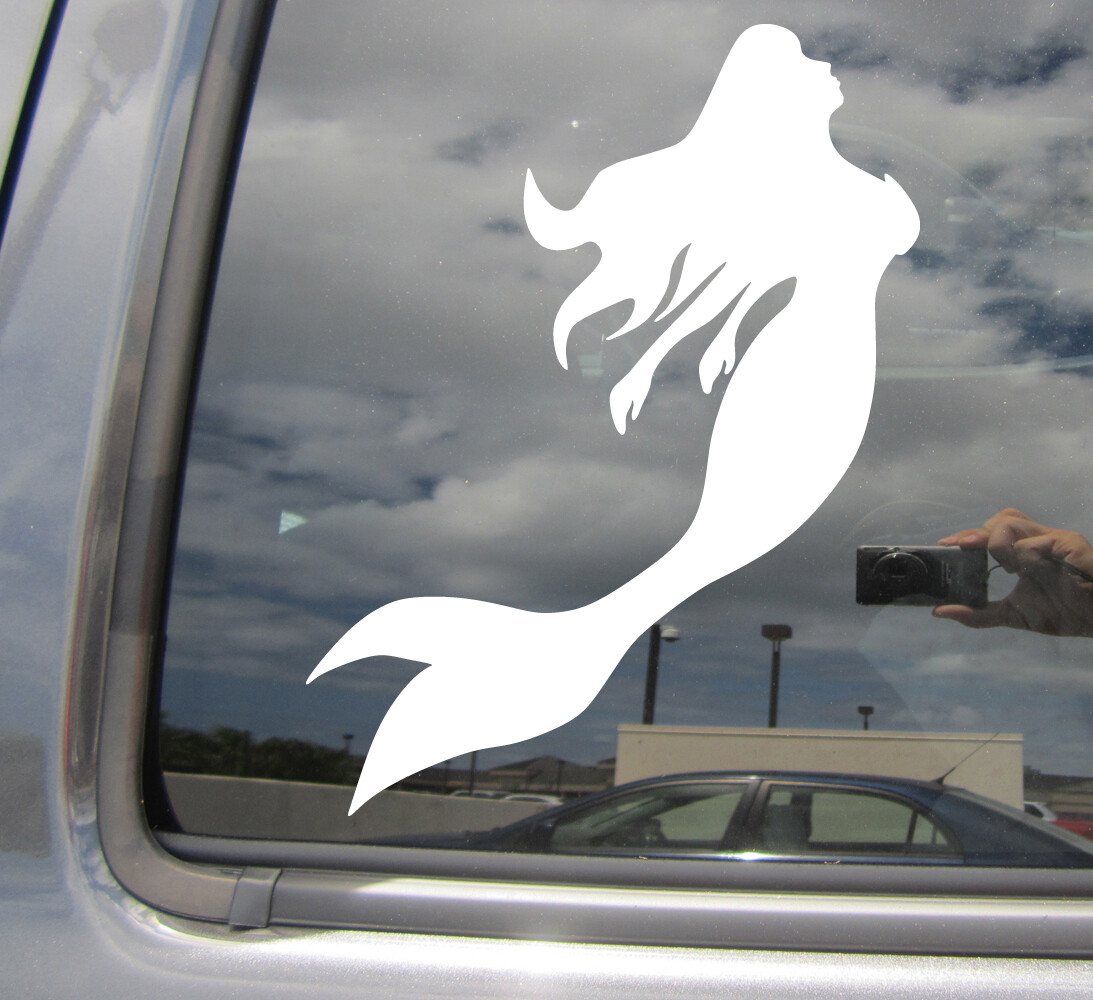 Mermaid Mythology – Sailor Auto Window High Quality Vinyl Decal Sticker 06011