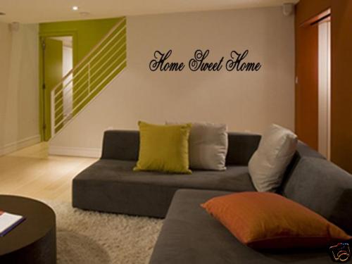 HOME SWEET HOME Vinyl Wall Art Decal Decor Quote Saying
