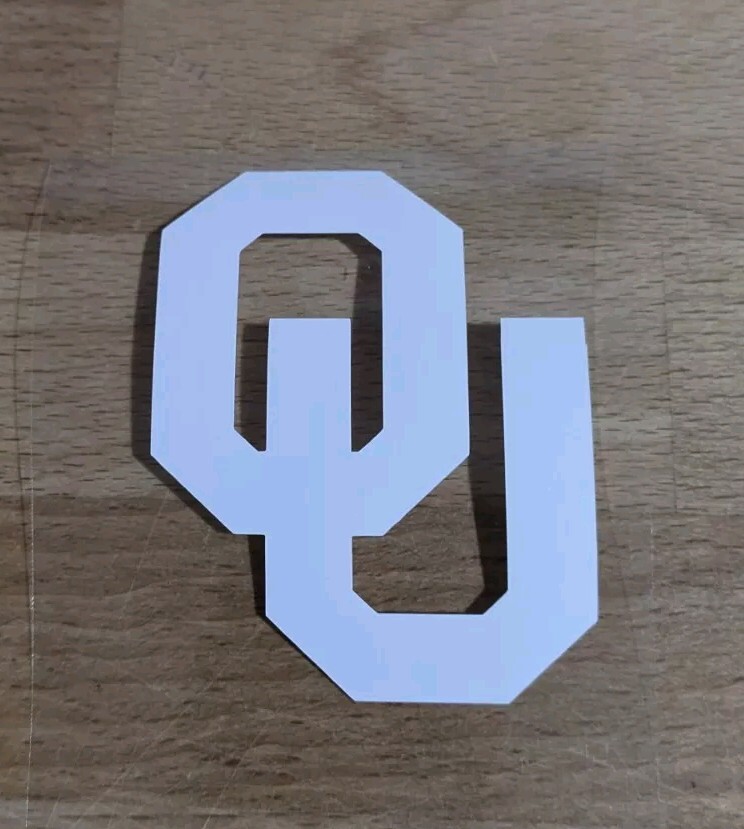 Oklahoma Sooners vinyl decal