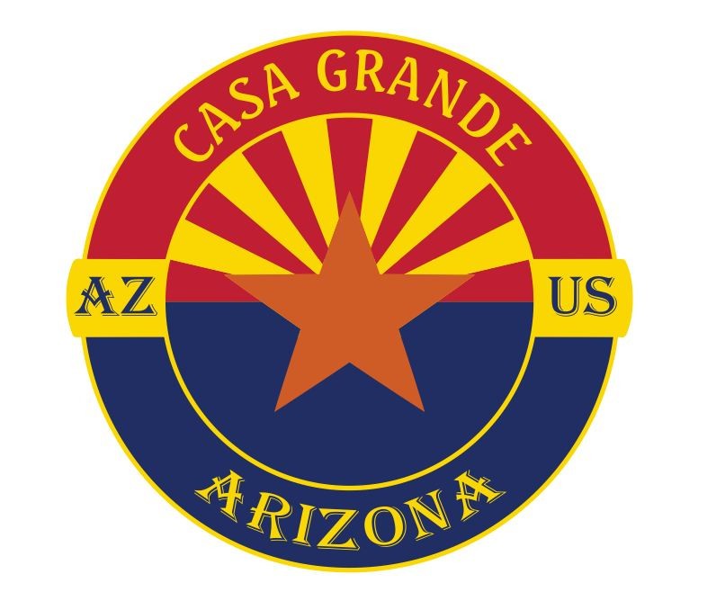 Casa Grande Arizona Sticker Decal A1301