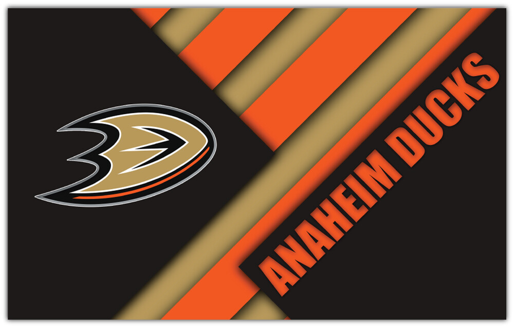 Anaheim Mighty Ducks NHL Hockey Logo Car Bumper Sticker Decal "SIZES"