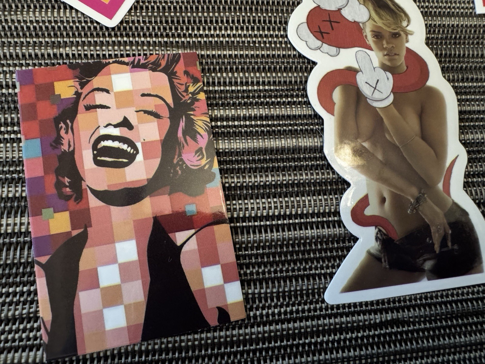 Fun Lot 9 Sticker Colorful Lovers Marilyn Monroe Girls Women Risque Panties