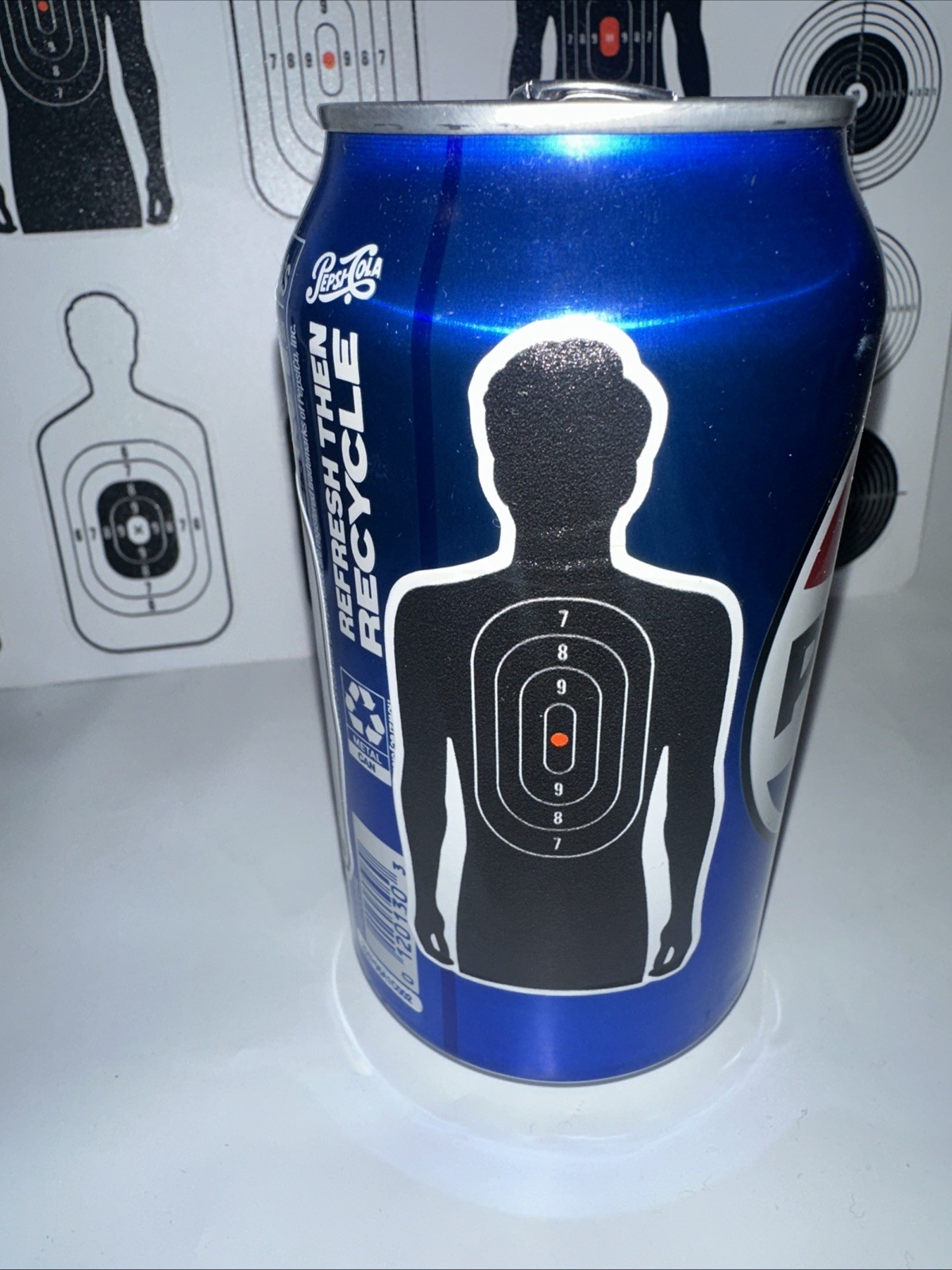 3 X BB Gun Pellet Gun Pop Can Target Decal Stickers Beer Can Shooting Targets