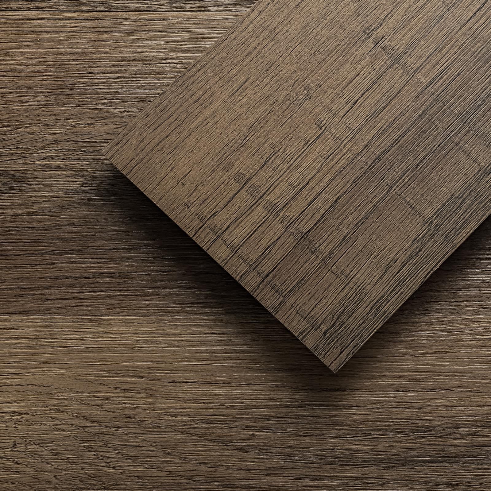 Mysflosy Self-Adhesive Vinyl Flooring Plank, 36 Pack – 6 x 36 inch, Natural W…