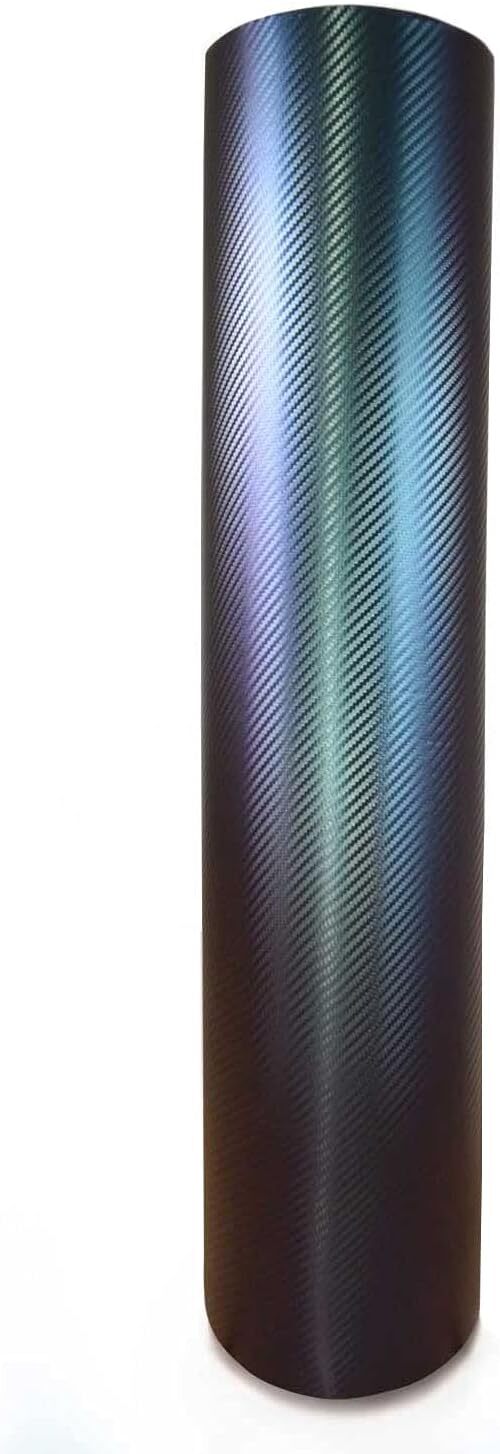 VViViD 1.5ft x 5ft Blue Green Purple Vehicle Wrap Vinyl Film Easy Installation