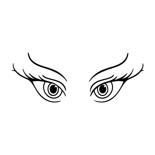 Womens Sexy Eyes Made in USA Multiple colors