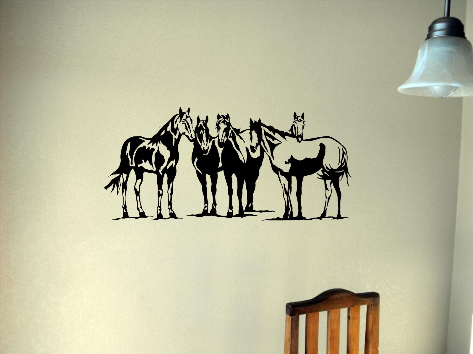 Western Cowboy Rodeo Horses Wall Art Home Decor Vinyl Decal