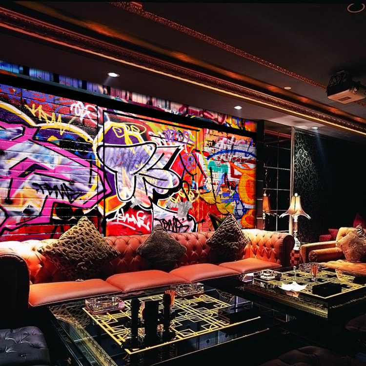Abstract Graffiti 774 Wall Paper Wall Print Decal Wall Deco Indoor Wall Murals