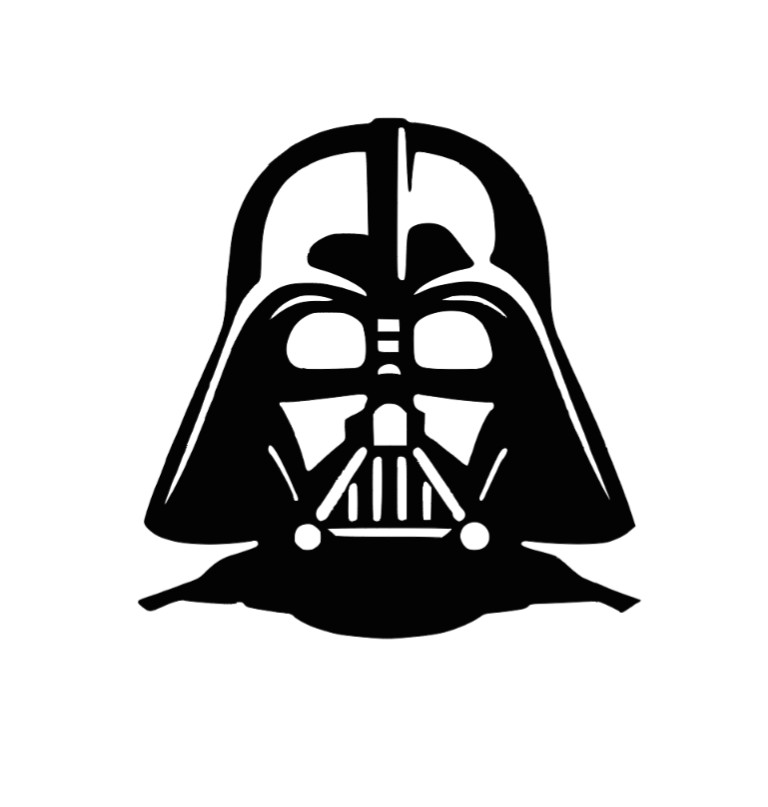 Darth Vader Vinyl Decal Sticker -Multiple Colors & Sizes- FREE SHIPPING