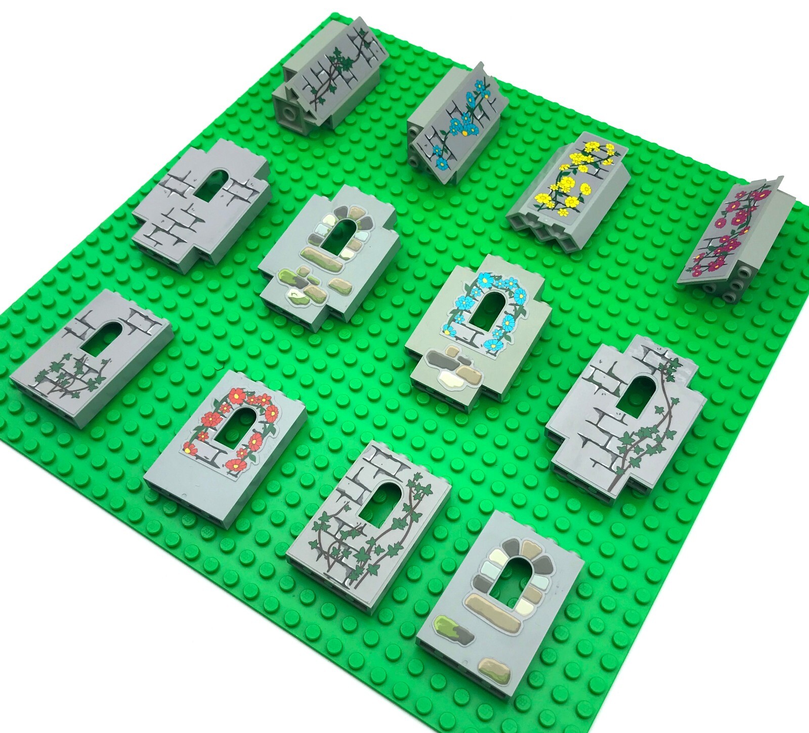 Custom Castle Stickers for Parts 4444, 2345, 6080 + More (Lego Compatible)