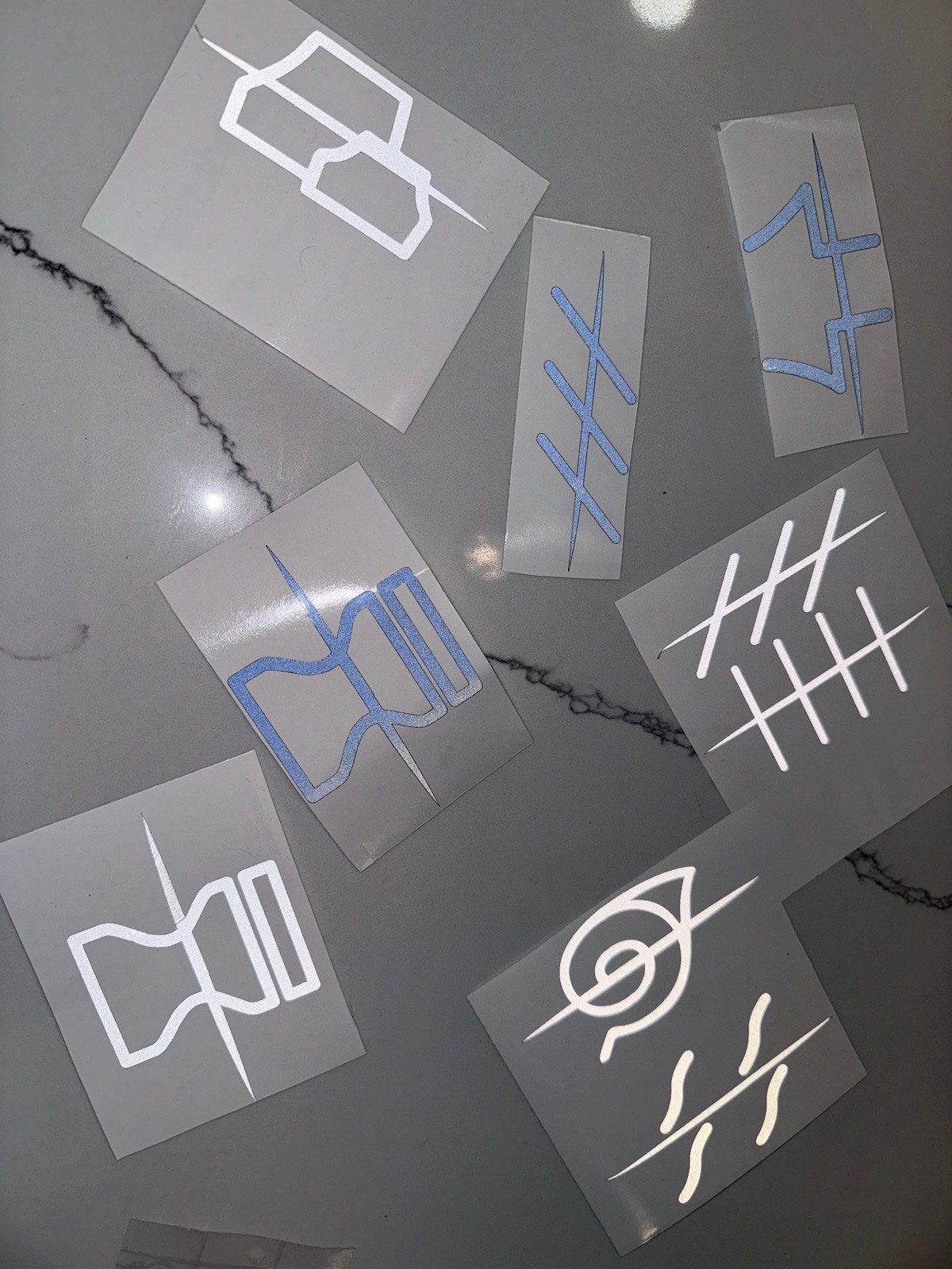 Hidden Leaf Village Anime Decal Ninja Car Vinyl Sticker Reflective 55+ Colors