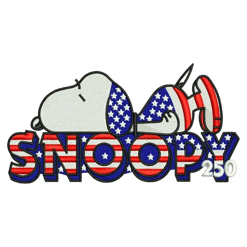 Snoopy America 250 Patriotic Sticker Decal Laptop Wall Mirror Cup Tumblr Locker