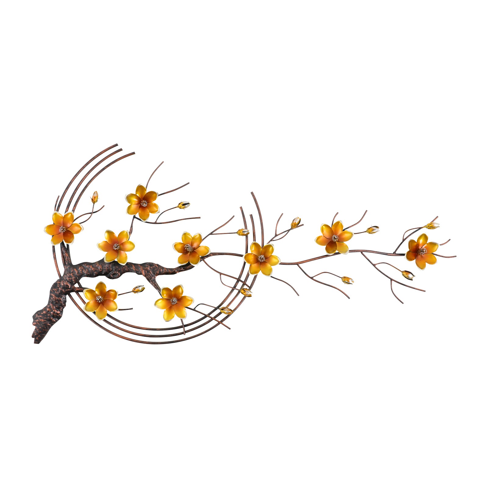 Iron Wall Decor Large Metal Wall Art Decor for Living Room Wall Art Decor Retro