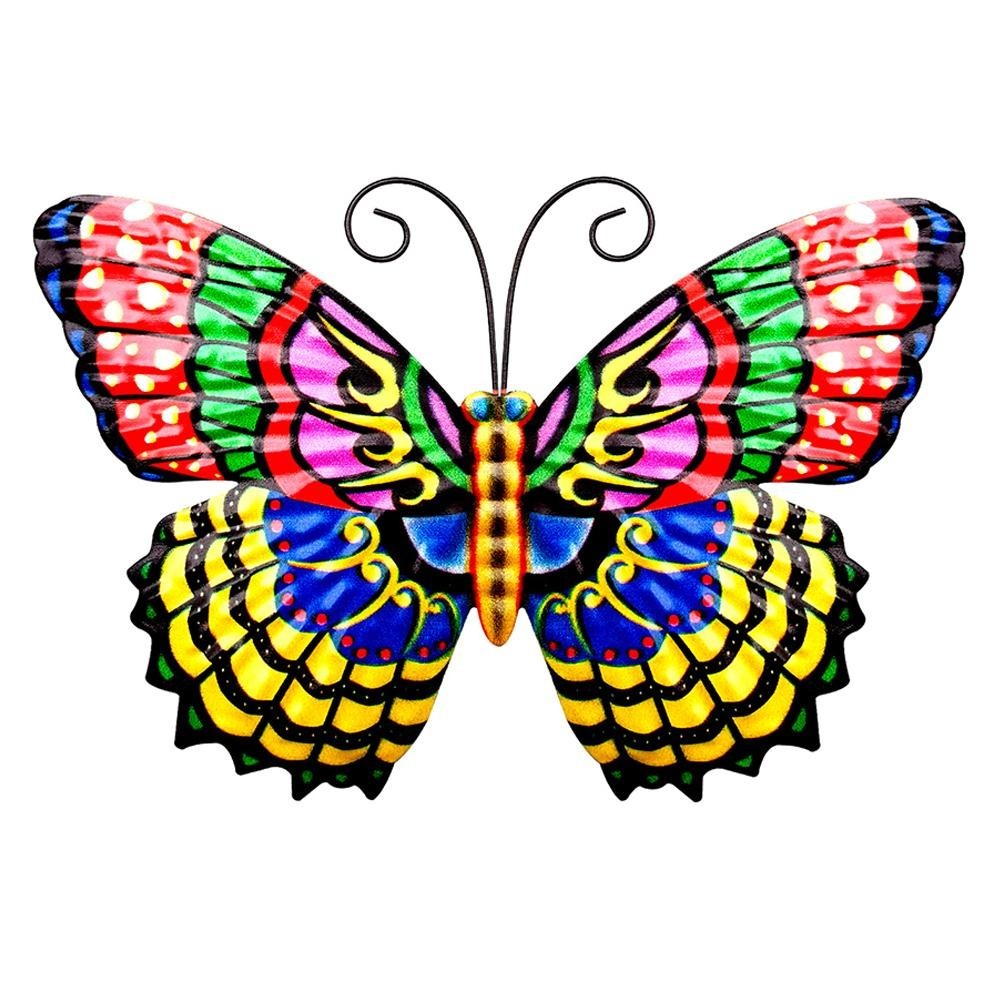 Outdoor Garden 3D Garden Decor Butterfly Wall Ornament Beautiful Wall Art