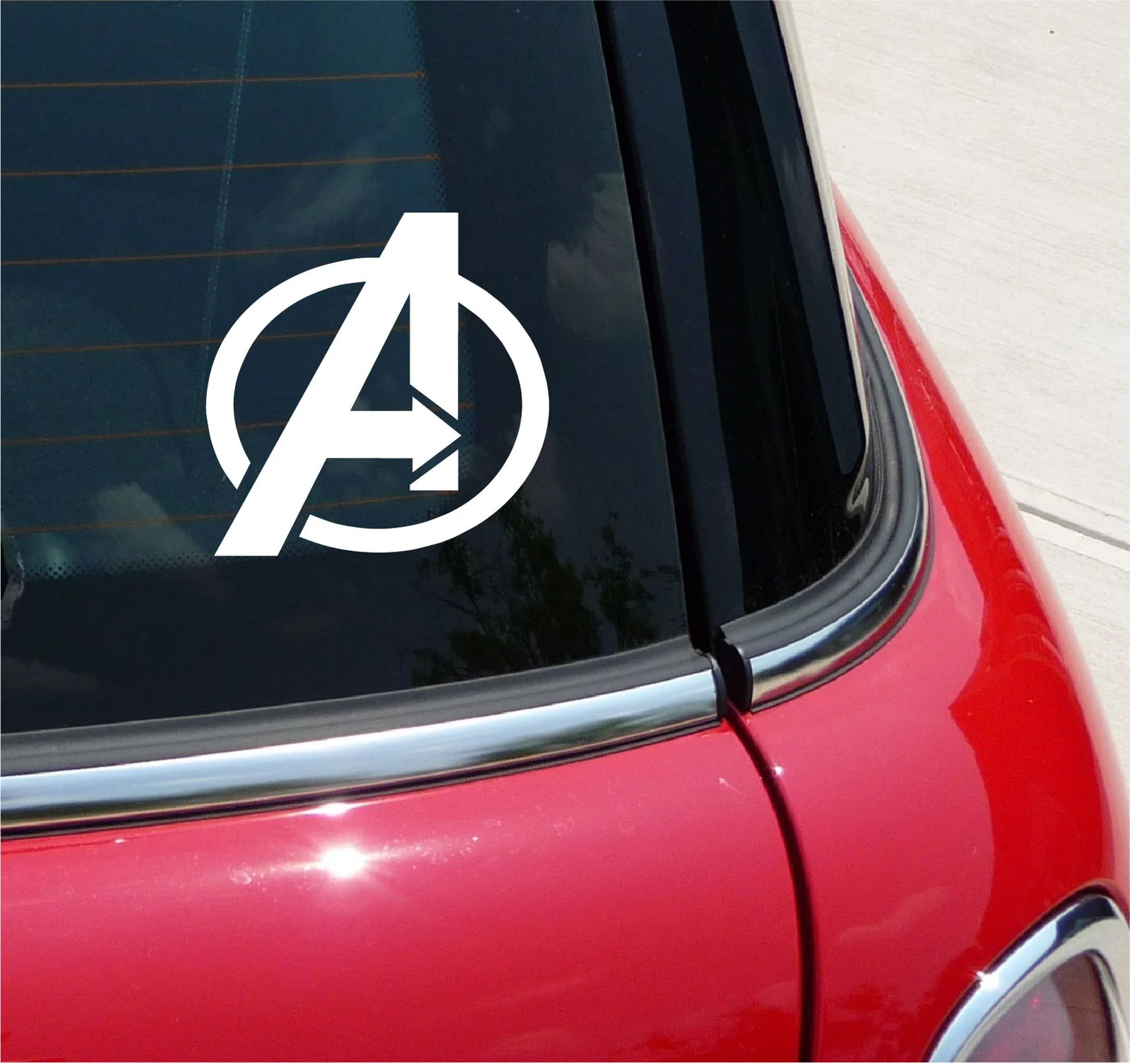 AVENGERS VINYL DECAL STICKER COMICS SUPERHEROES LOGO CAR WINDOW TRUCK WALL