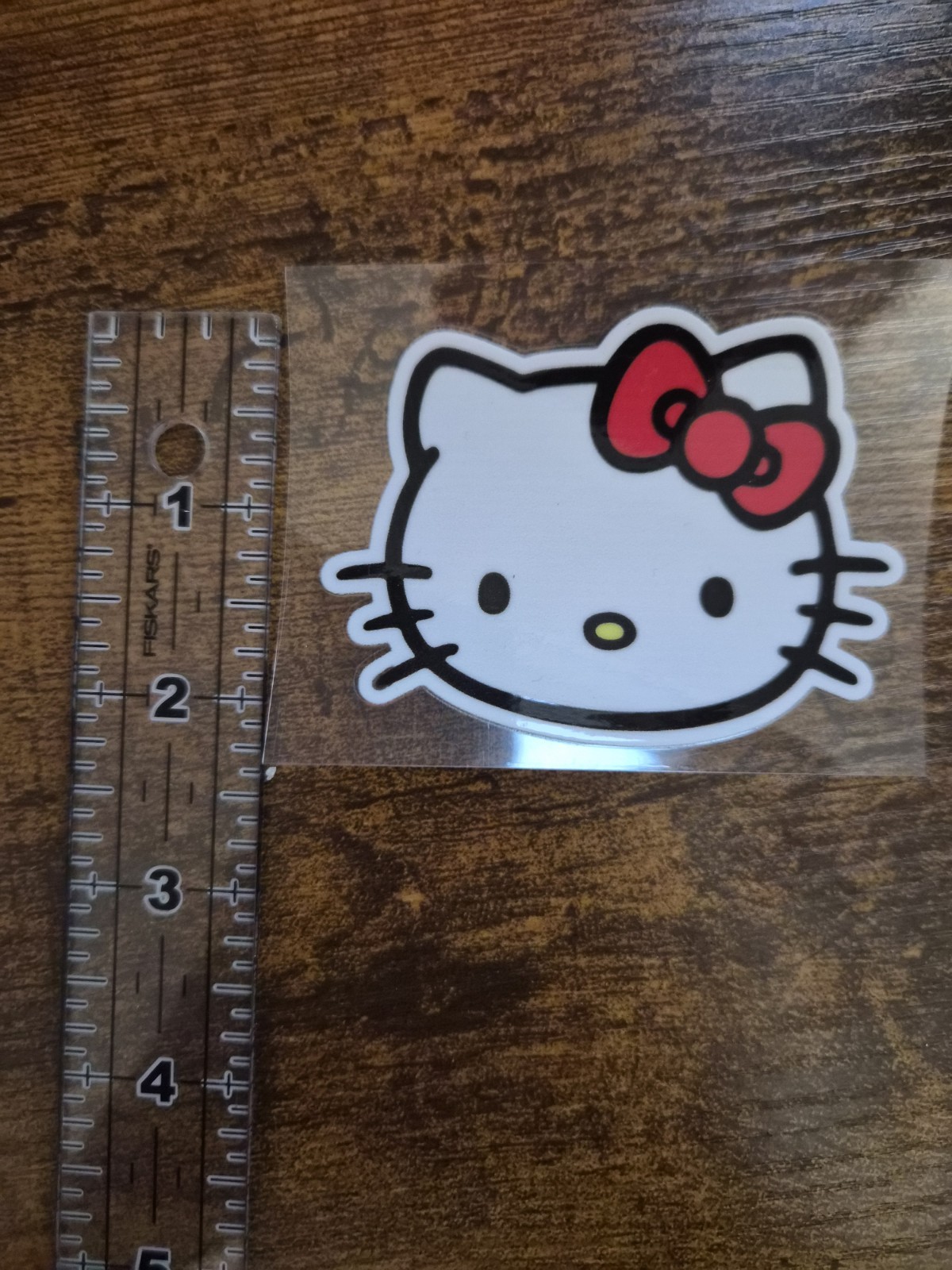 HELLO KITTY High Quality UV DTF Decal Sticker waterproof USA NOT VINYL