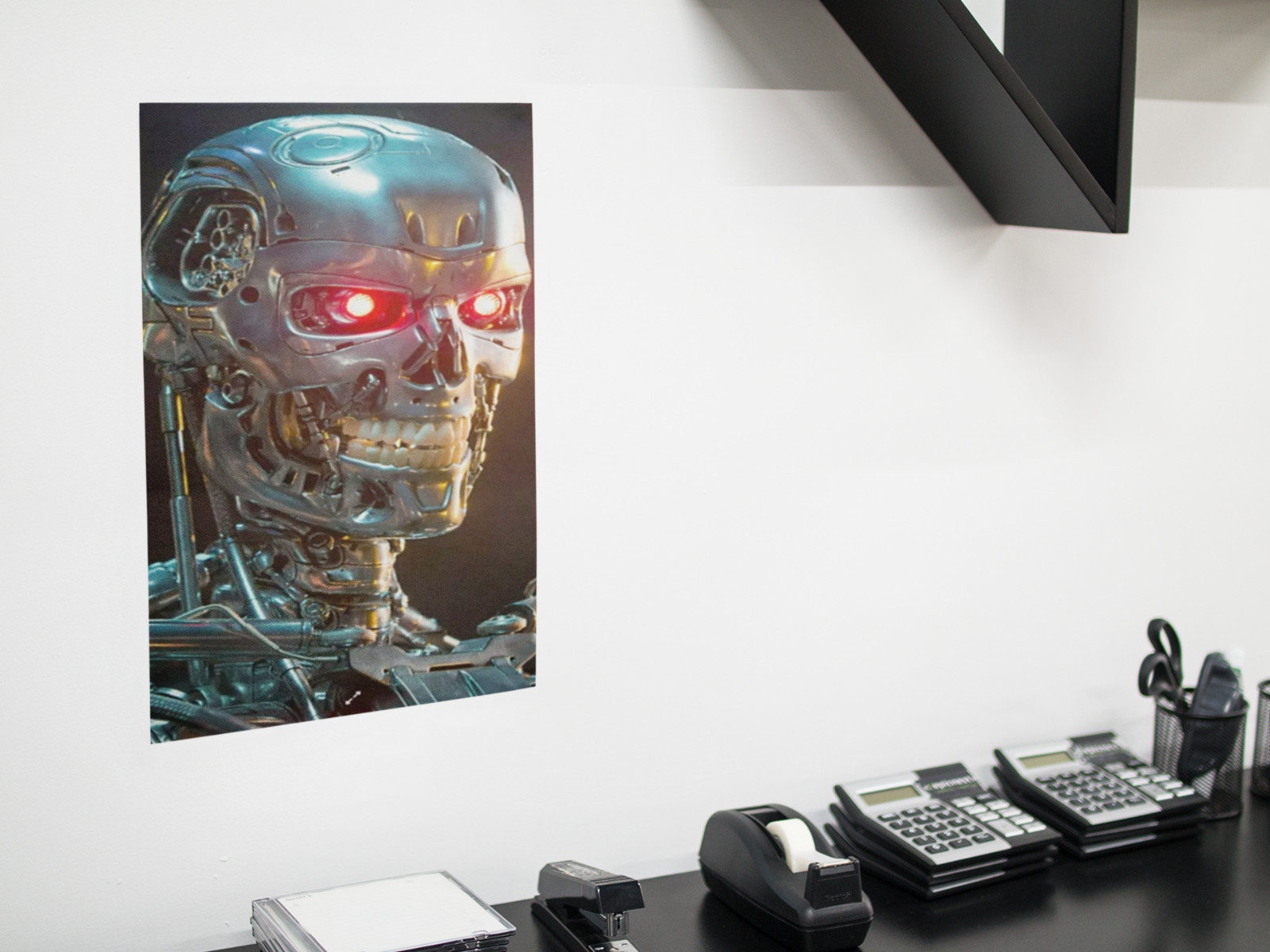 Terminator Wall Vinyl Decal Graphic (Removable Adhesive Backing)