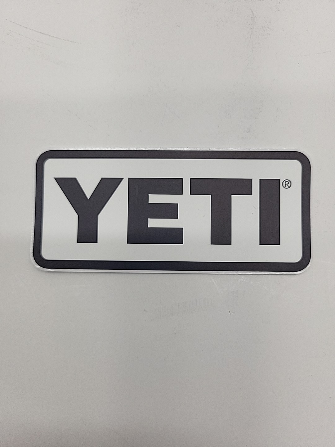Lot of 8 Authentic YETI decals/stickers – size 4" x 2" – New