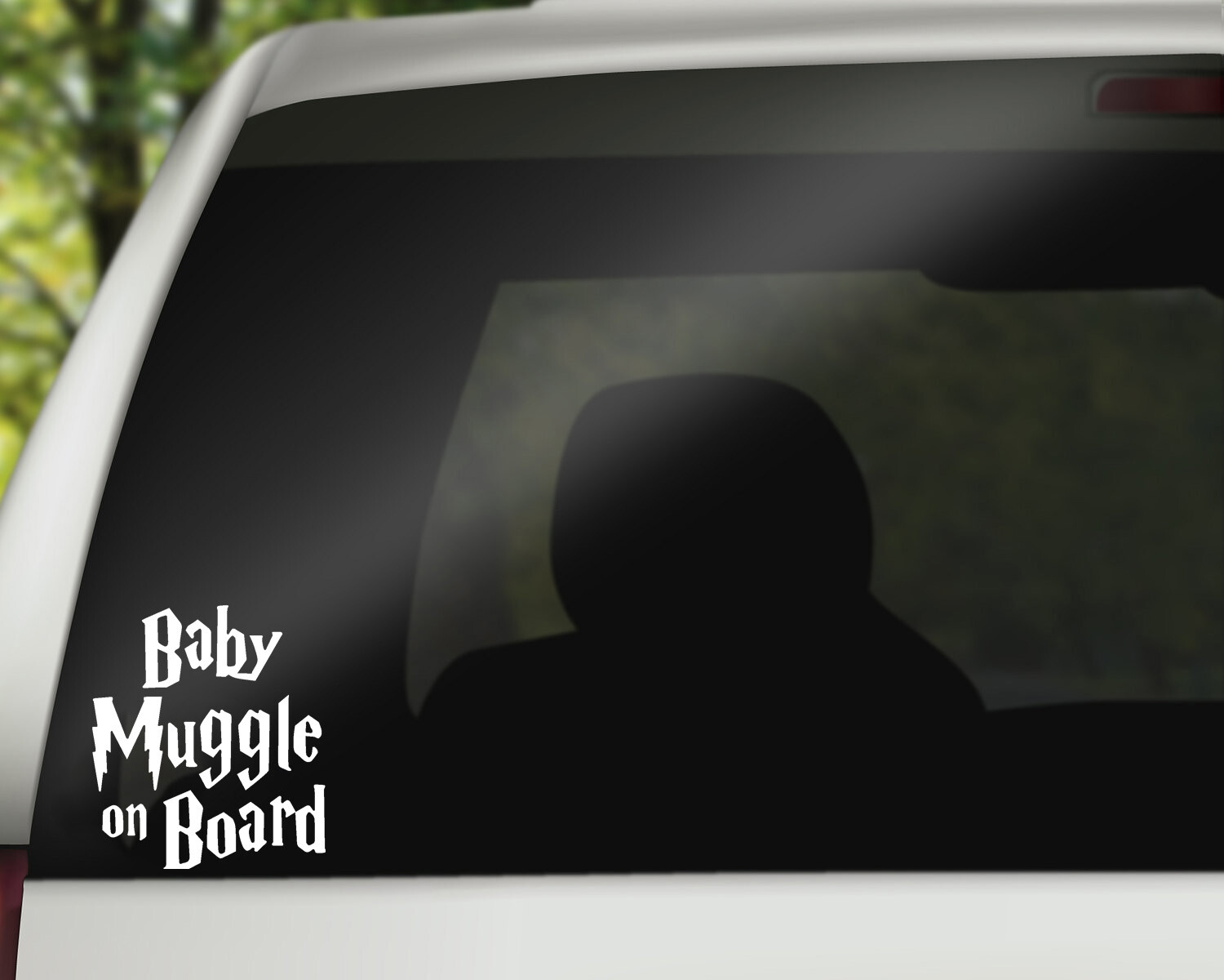 Baby Muggle on Board Harry Potter Vinyl Decal *FREE Shipping*