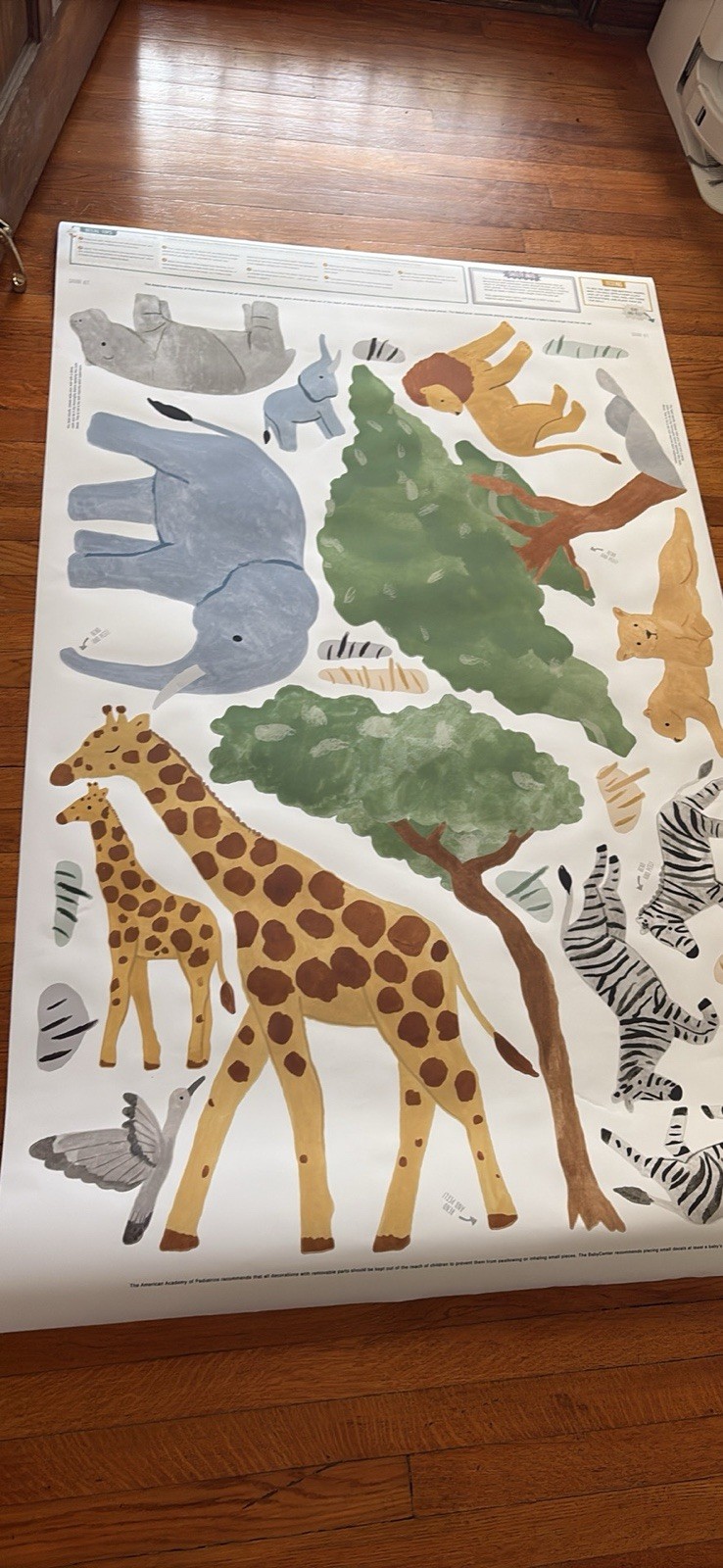Brand New west Elm Mej Mej Safari Decals