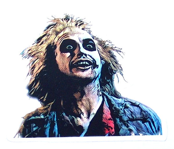 Beetlejuice Cut Sticker Decal Movie Horror Comedy Film BEETLEJUICE