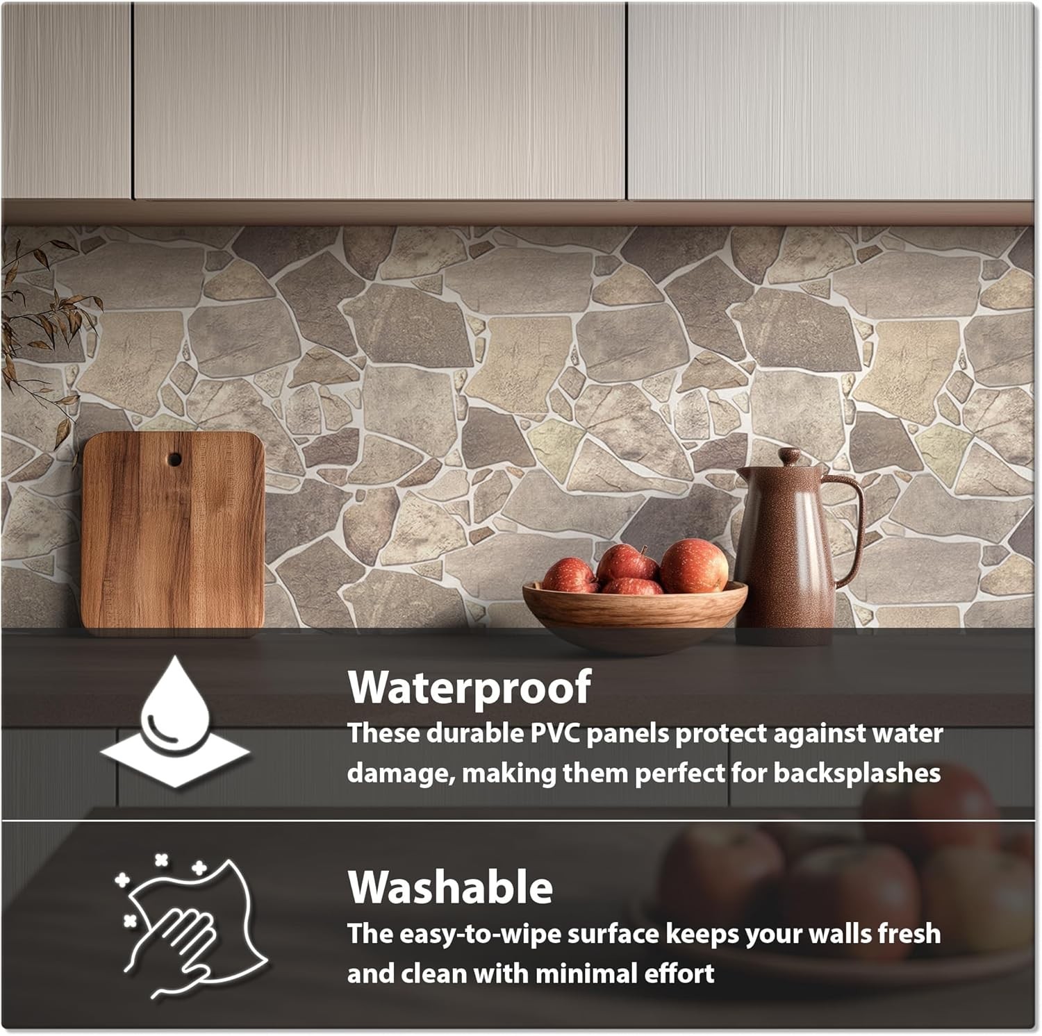 Transform Your Space with 3D Faux Stone Panels – Lightweight & Customizable