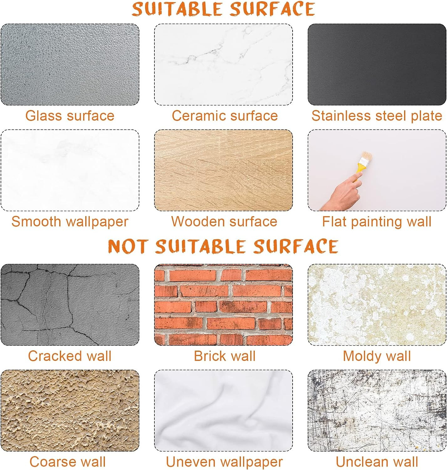12 Pcs Inspirational Vinyl Wall Decals Motivational Quotes Stickers Large Peel a