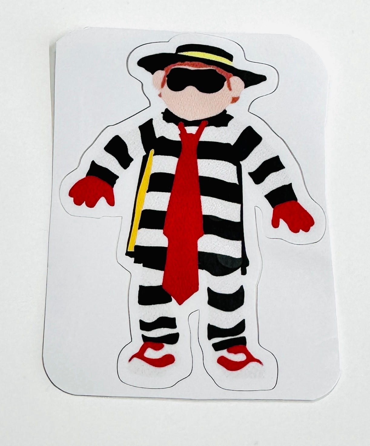 Hamburglar Sticker Decal McDonalds Retro Vintage Classic Fast Food Restaurant