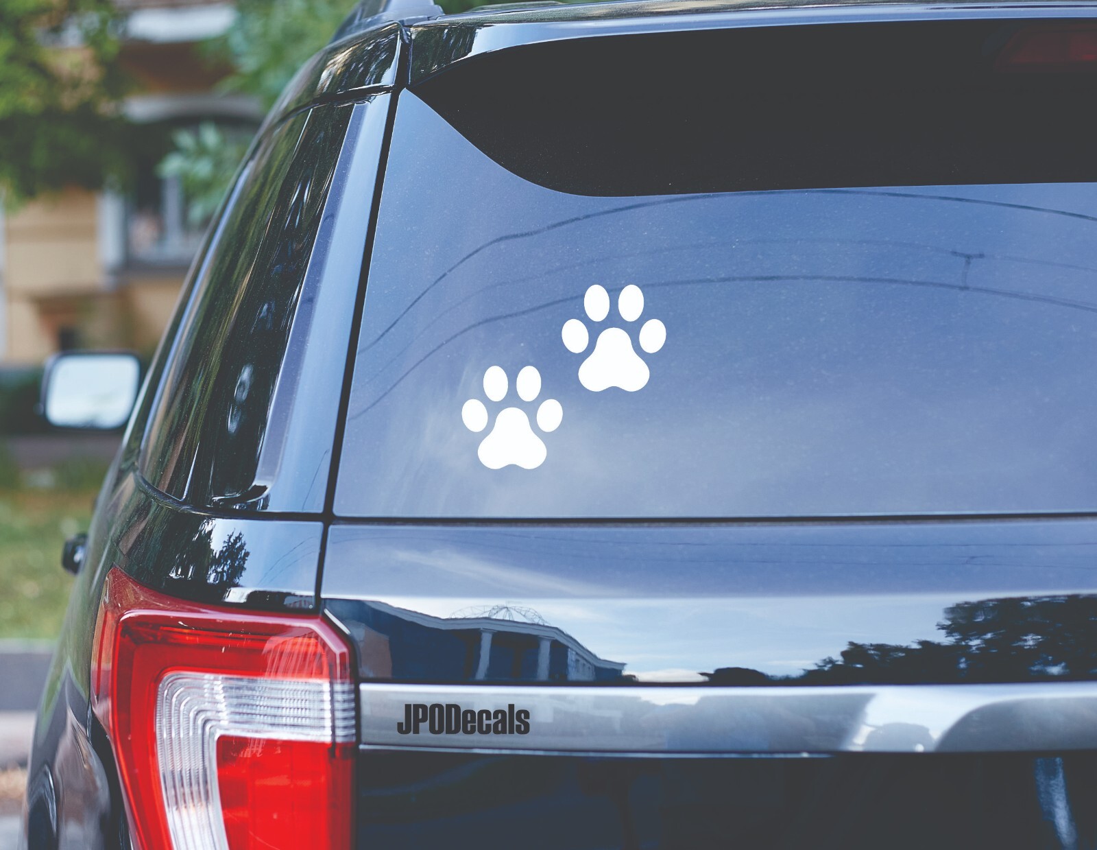 Vinyl Decal Paw Print Style #1 Transfer Sticker Premium Quality Outdoor Vinyl