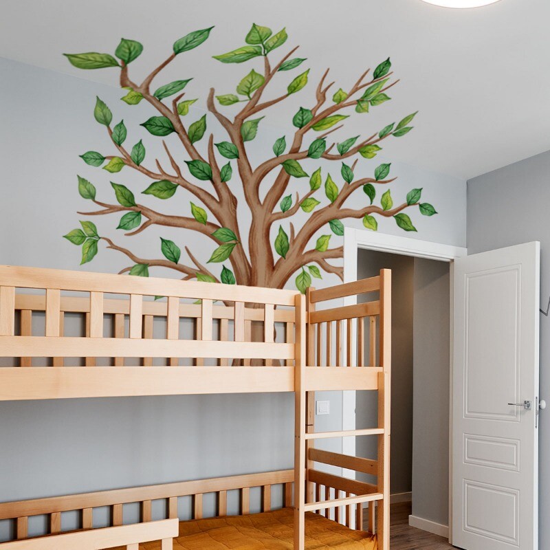 PVC Large Tree Wall Stickers Decal Home for Living Room Bedroom Kids