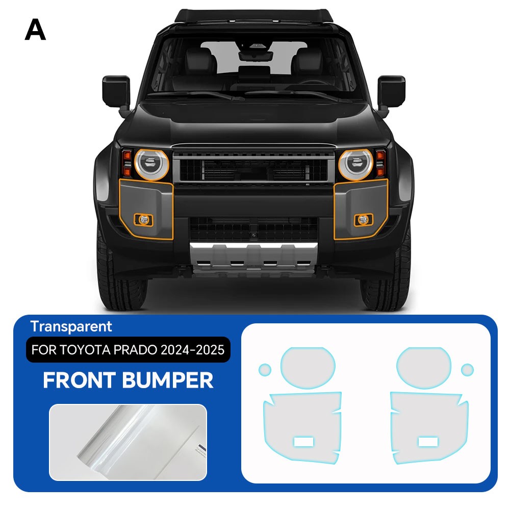 Toyota Land Cruiser LC250 Prado 24-UP Full Car Kit Precut Paint Protection Film